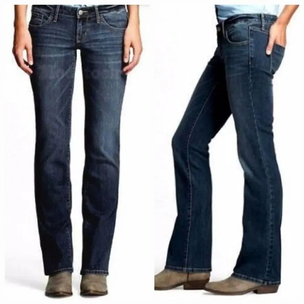☔️💜Mossimo Blue Denim Slim Low Rise Bootcut Jeans Size 7/29